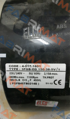 Elco-GMV 3FGB.CO.150.38.5V/1 FGFB45TB0214S price