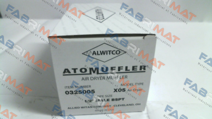 Alwitco-Type: X05-0325005 (080500089) price