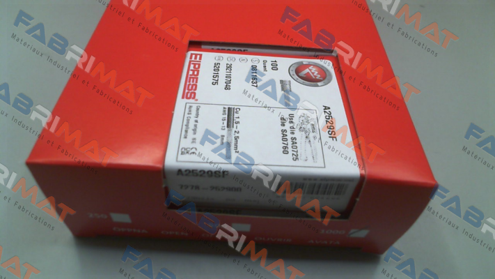 Elpress-p/n: 7278-252900, Type: A2529SF price