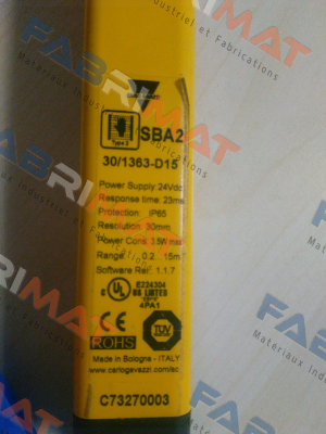 Carlo Gavazzi-Type 2 SBA2 30/1363-D15 - obsolete, replaced by  SC2AR301350D19  price