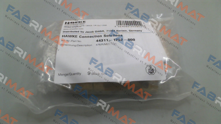 Hawke-44311-1252-000 / 476/R/M25-M20 price