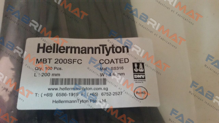 Hellermann Tyton-MBT 200SFC Coated  price