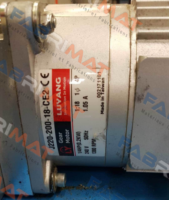 Luyang Gear Motor-J220-200-18-CE2-G3 price