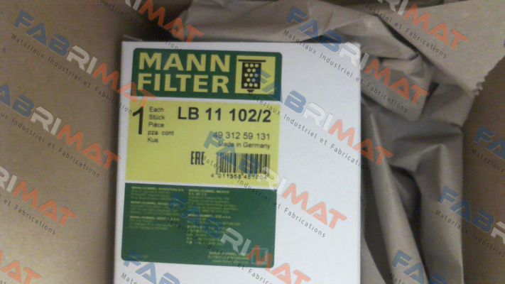 Mann Filter (Mann-Hummel)-4931259131 / LB 11 102/2 price
