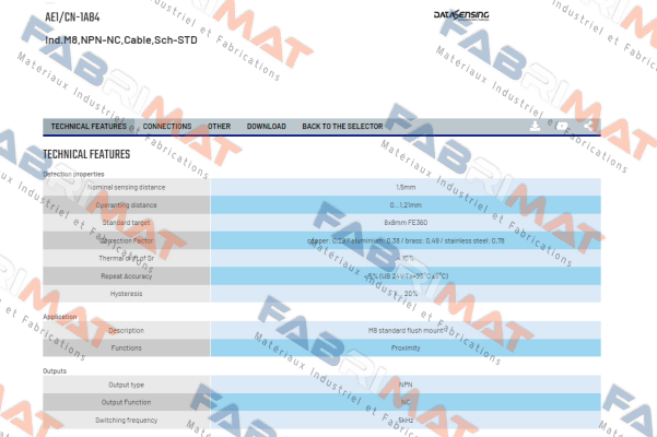 Micro Detectors / Diell (now Datasensing)-AE1/CN-1A84 price
