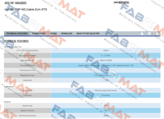Micro Detectors / Diell (now Datasensing)-AE6/AP-1A848QV5 price