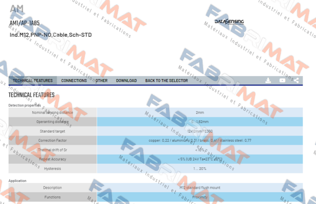 Micro Detectors / Diell (now Datasensing)-AM1/AP-1A85 price