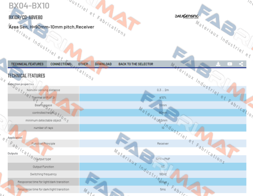 Micro Detectors / Diell (now Datasensing)-BX10R/CD-ABVE80 price