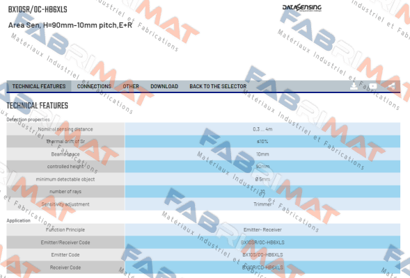 Micro Detectors / Diell (now Datasensing)-BX10SR/0C-HB6XLS price