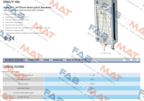 Micro Detectors / Diell (now Datasensing)-BX80A/1P-1A86 price