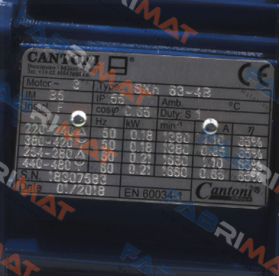 Cantoni-SKH63-4B-B5 price