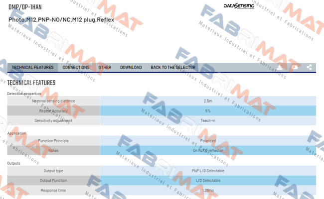 Micro Detectors / Diell (now Datasensing)-DMP/0P-1HAN price