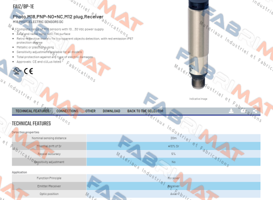 Micro Detectors / Diell (now Datasensing)-FAIZ/BP-1E price