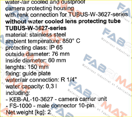 Pieper-WUW-3627-76-150-E  price