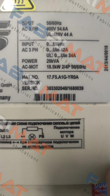 LAIPPLE KEB-17.F5.A1G-YR0A price