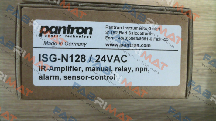 Pantron-p/n: 9ISG184, Type: ISG-N128/24VAC price
