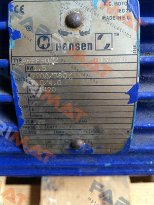 Hansen-Obosolete TYP: A-EF90LZ G130740 replaced by 090E225285  price
