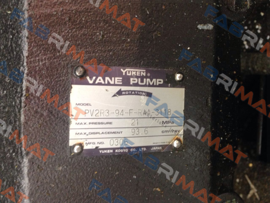 Yuken-PV2R3-94-F-RAA-3118 EC:84136061  price