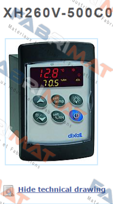 Dixell-XH260V-500C0 price