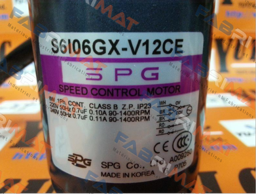 Spg Motor-S6106GX-TCE price