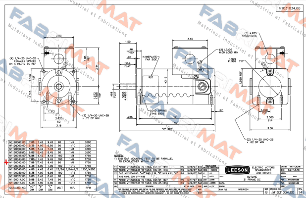 Leeson-M1120042.00 price