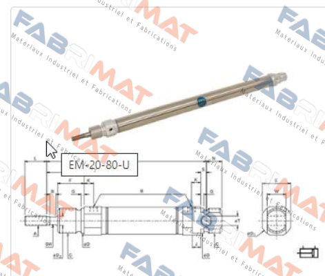 Bimba-E-20-80-U price