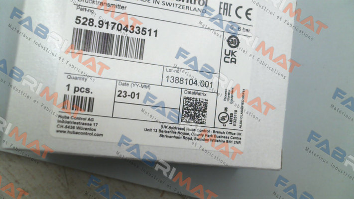Huba Control-528.9170433511 price
