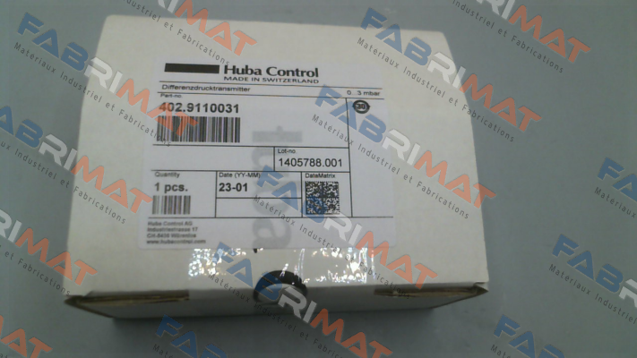 Huba Control-402.9110031 price