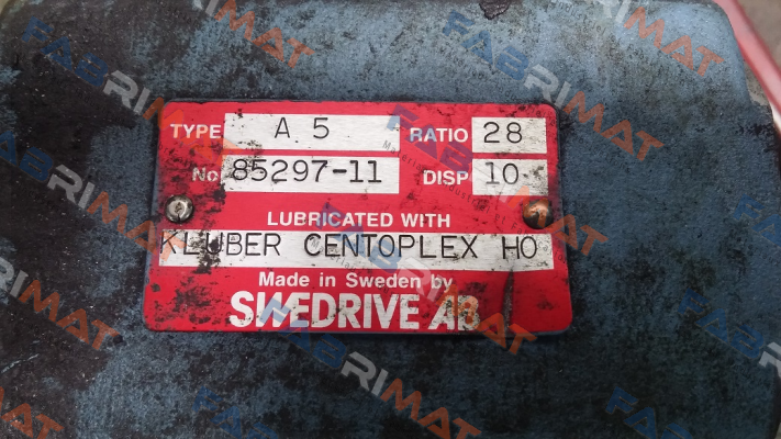 Swedrive-A5-28/71B-8F85/10-0-500mm price