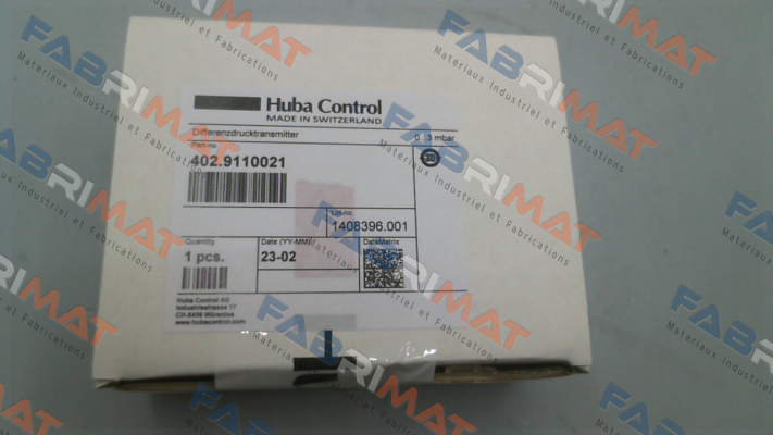 Huba Control-402.9110021 price