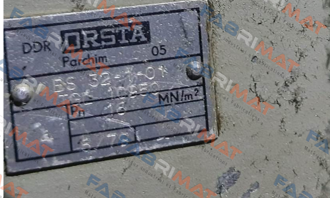 Orsta Hydraulik-BS32-1-01 / TGL 10950 price