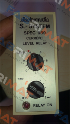 Carlo Gavazzi-S-System Spec 959 - not available  price