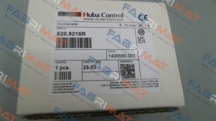 Huba Control-620.9216R price