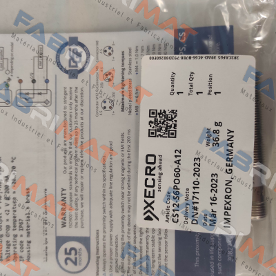 Xecro-CS12-S6PO60-A12 price