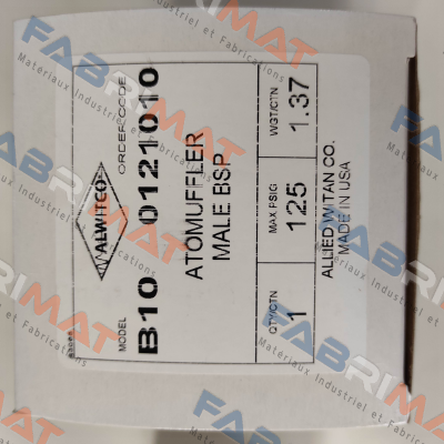 Alwitco-0121010 same as B10-0121010 price