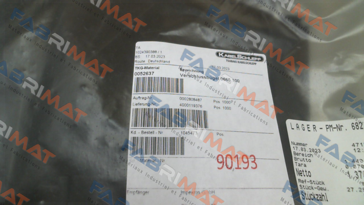 Tsubaki Kabelschlepp-TS0 // 0052637 price
