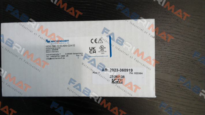 Wachendorff-WDGI 58B-10-50-ABN-G24-S2 price