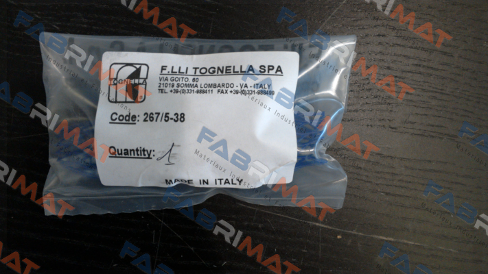 Tognella-FT267/5-38 price