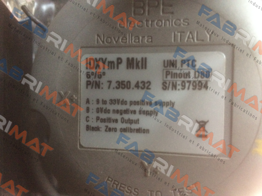 BPE Electronics (Dana Brevini Group)-7.350.432 price