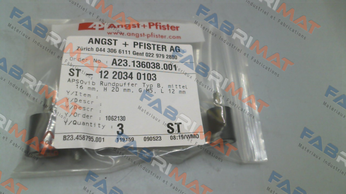 Angst-Pfister-1220340103 price
