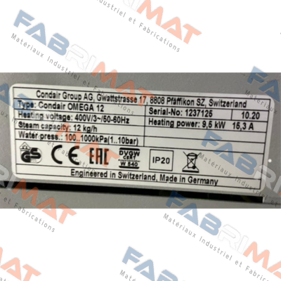 Condair-OMEGA 12 price