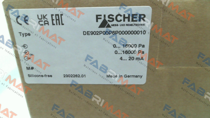 Fischer Mess Regeltechnik-DE902P00P6P000000012 price