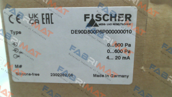 Fischer Mess Regeltechnik-DE90D800P6P000000012 price