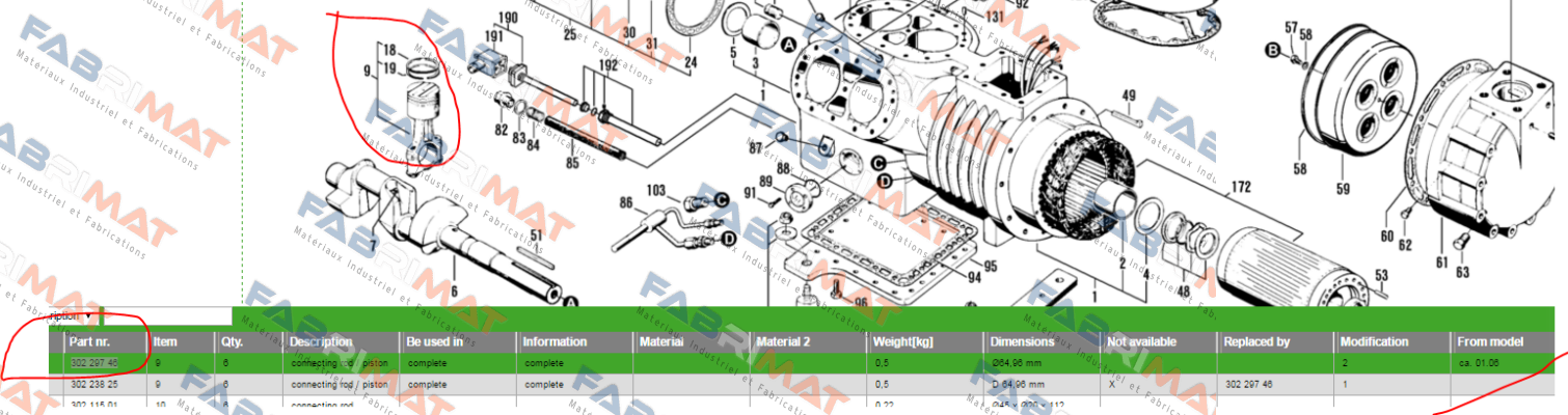Bitzer-4J,6J 302 297 46  price