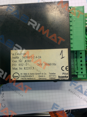 Baelz-36590/2-2.4-024 price
