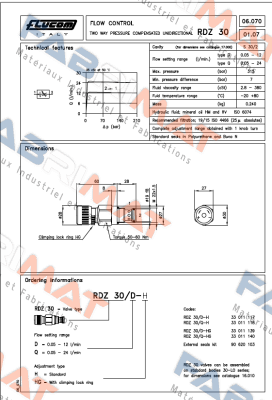 Flucom-RDZ30 D-HG price