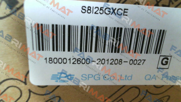 Spg Motor-S8I25GXCE price