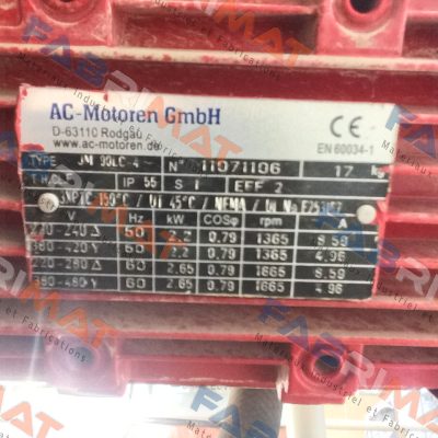 AC Motoren-JM 90 LC-4  price
