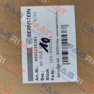 Bernstein-6021120381 / GC-U1Z HTIW price