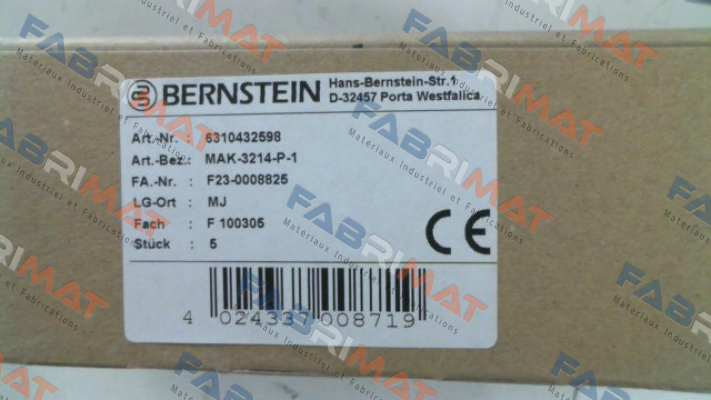 Bernstein-MAK-3214-P-1 / 6310432598 price